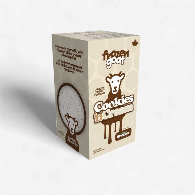 Big Country Raw - Yogourt Glacée au Lait de Chèvre Cookies N Cream - 300ml