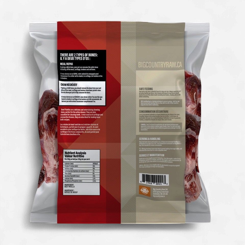 Big Country Raw - Rotule de boeuf - 2lbs
