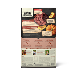 Acana- Nourriture Recette Boeuf&amp; Citrouille , ingrédients limités