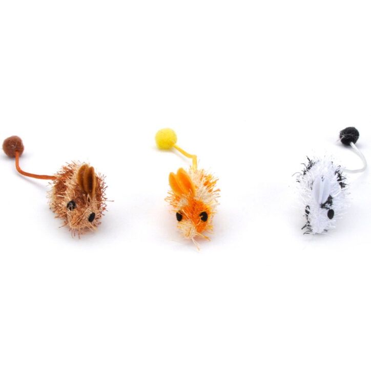 Turbo -Souris tachetées 6.75'', couleur assortie
