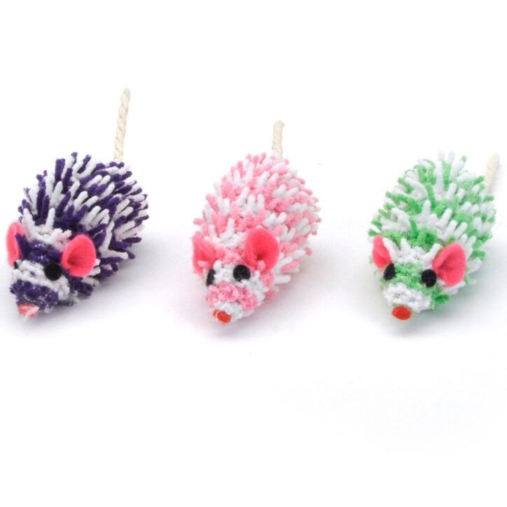 Turbo -Souris moppe 6.75″, couleur assortie