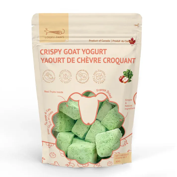 Loopy Paws - Yaourt de chèvre croquant - 30g