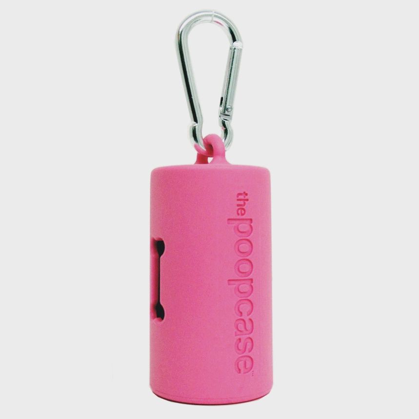 Metro Paws - The poop Case - distributeur de sacs en bioplastique, couleur: Rose