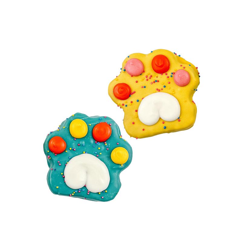 Bosco &amp; Roxy's - Biscuit patte coloré couleur assortie, unité
