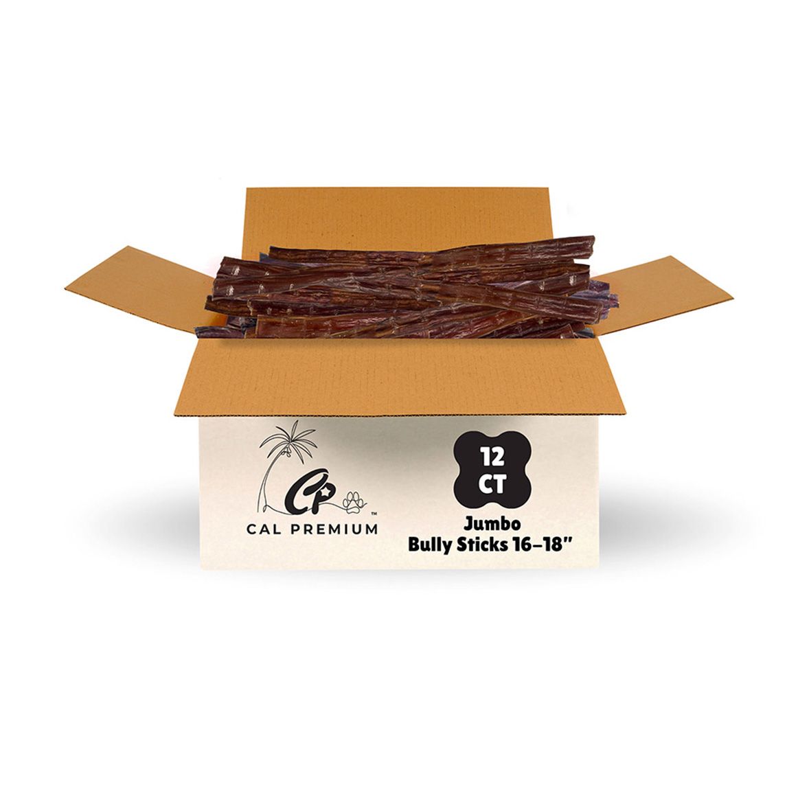 Cal Premium - Bully Stick Jumbo, taille: 16-18 pouces