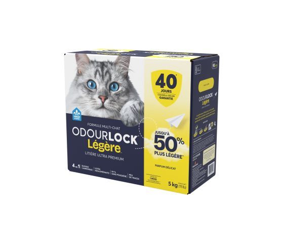 Intersand - Odourlock légère, parfum delicat - 5kg