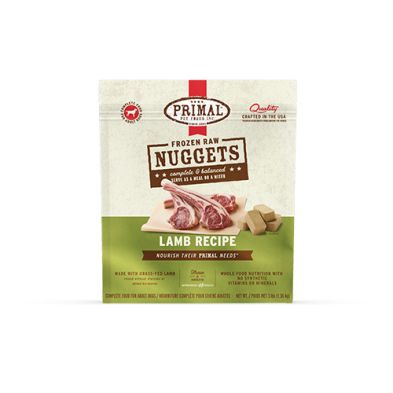 Primal - Nourriture Crue en forme de croquette, 3Lbs