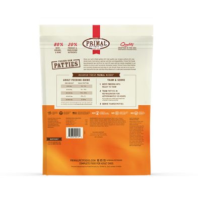 Primal - Nourriture Crue en forme de galette