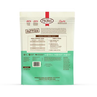 Primal - Nourriture Crue en forme de galette