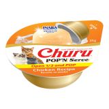 Inaba - Churu Pop'n serve , un paquet de 2 gelées, types: Recette au poulet