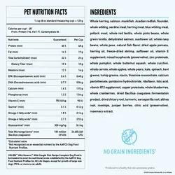 Orijen -Wild Reserve,Recette au poisson capturé à l’état sauvage