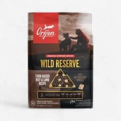 Orijen -Wild Reserve,Recette au bœuf avec de l’agneau d’élevage, format: 1.8kg