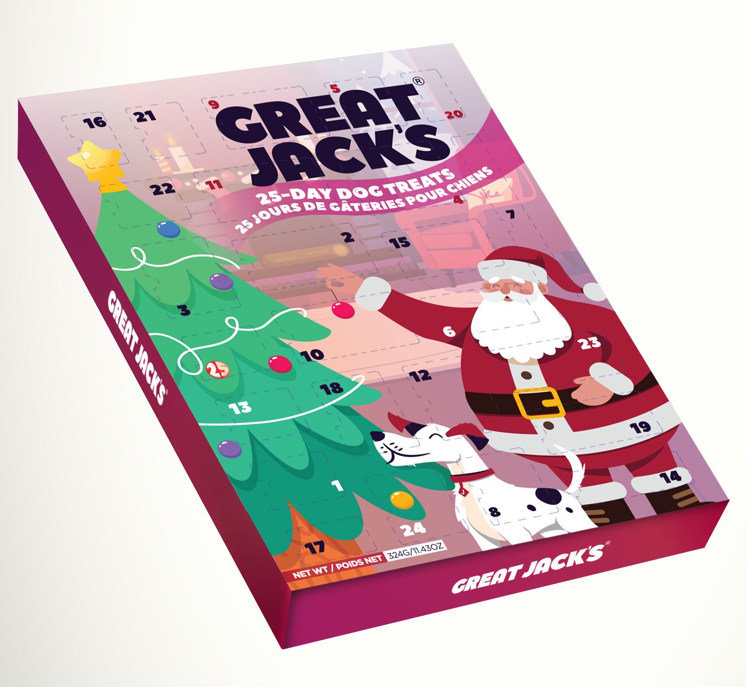 Great Jacks - Calendrier de l'avant pour chien