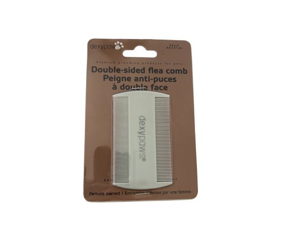 Dexypaws -Outils De Toilettage Ou De Soins, Peigne à Puces, Vert Sauge