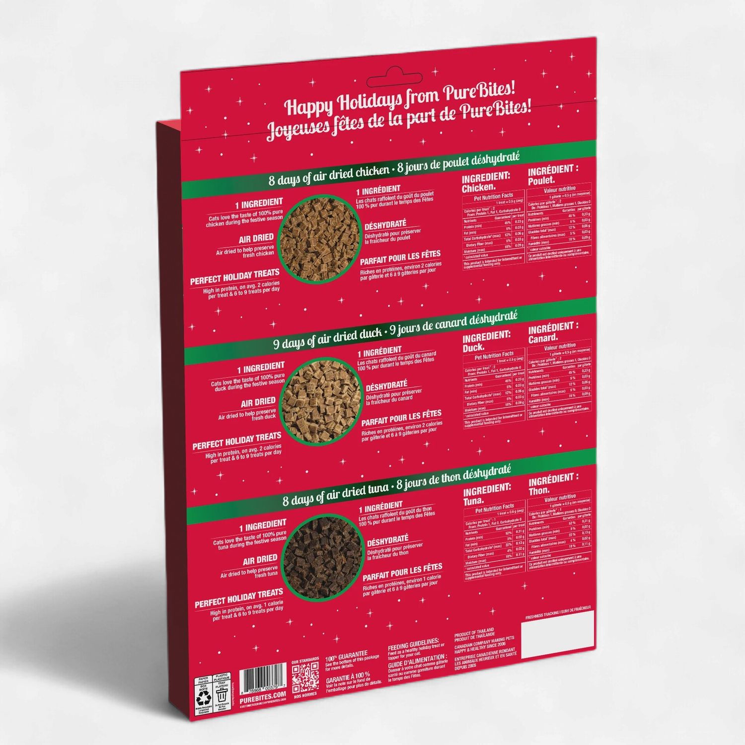Pure Bites-Calendriers de l'avent pour chat Pure Bites-Calendriers de l'avent pour chat