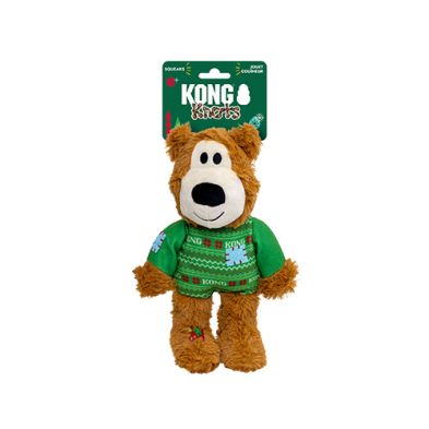 Kong - Peluche de Noël, Wild Knots Bear, Sweater, Moyen-Grand