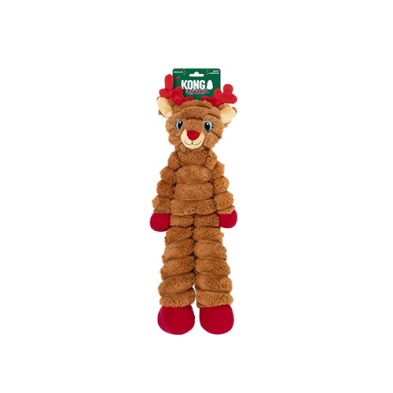 Kong - Renne de Noel, Shakers Crumples Reindeer Red, X-Large