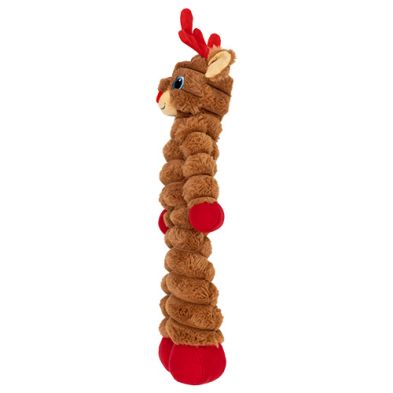 Kong - Renne de Noel, Shakers Crumples Reindeer Red, X-Large