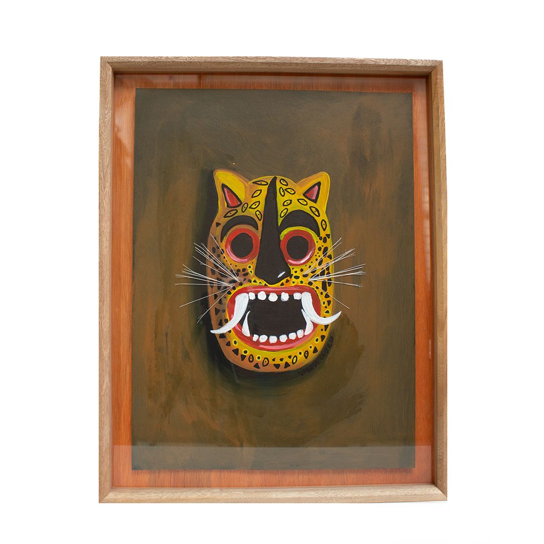 Máscara de jaguar