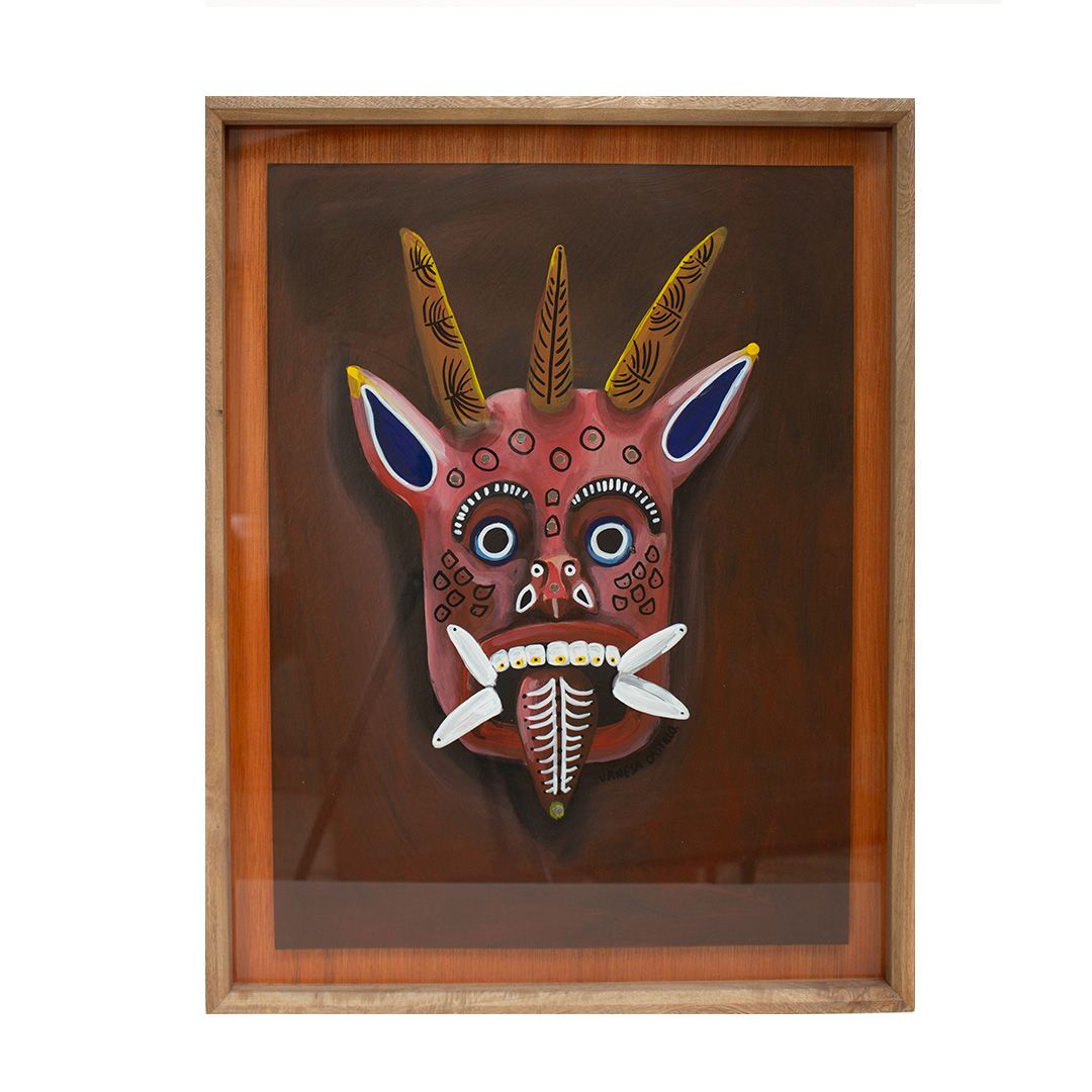 Máscara del diablita