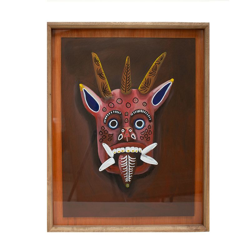 Máscara del diablita