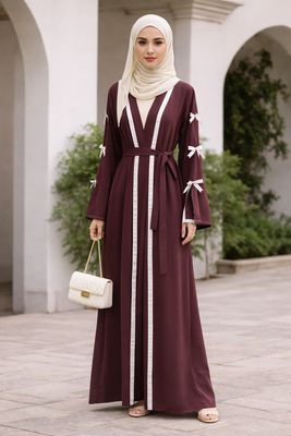 Ribbon Abaya