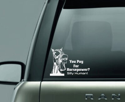 Horse Power Decal