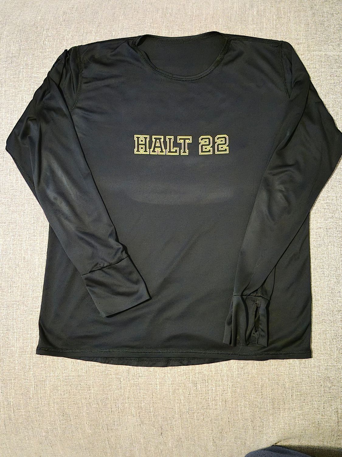 Halt 22 Long Sleeve Dri-Fit Workout shirt Halt 22 Long Sleeve Dri-Fit Workout shirt