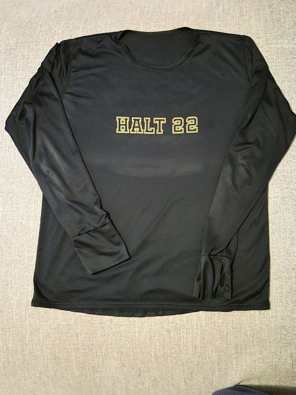 Halt 22 Long Sleeve Dri-Fit Workout shirt
