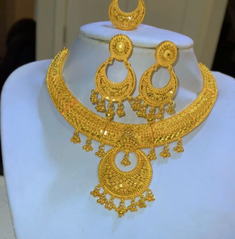 Bella Premium Gold Plated Necklace Set
