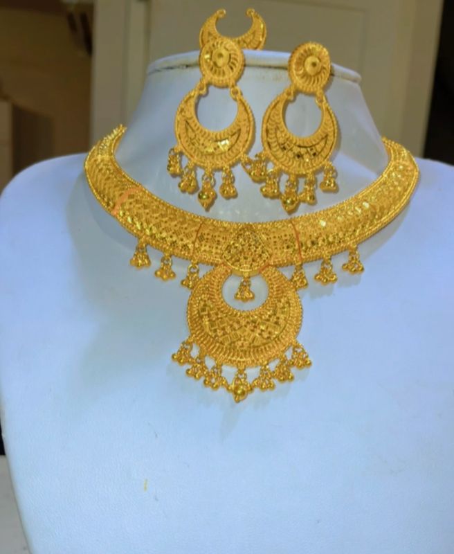 Bella Premium Gold Plated Necklace Set