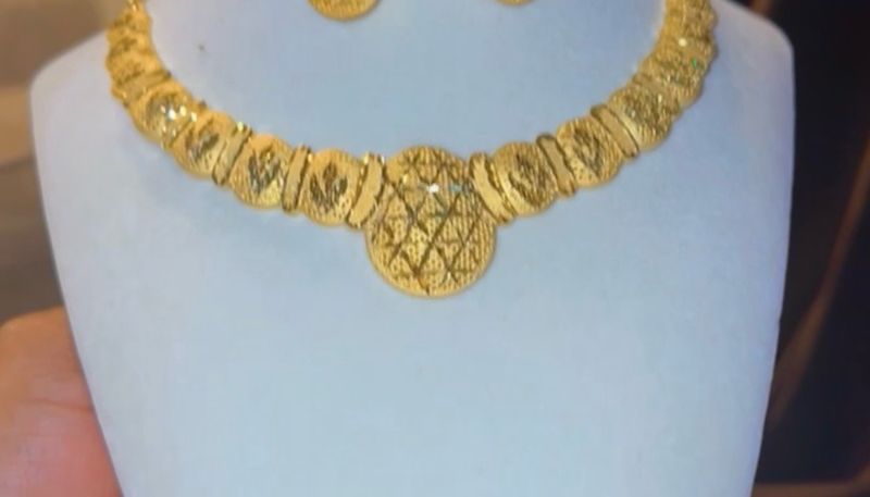 Medina Premium Gold Plated Necklace Set