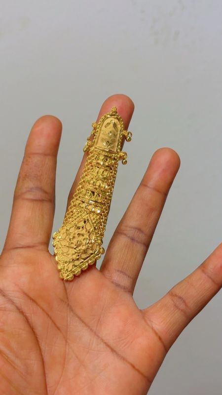 Hafsa Premium Gold Plated Ring