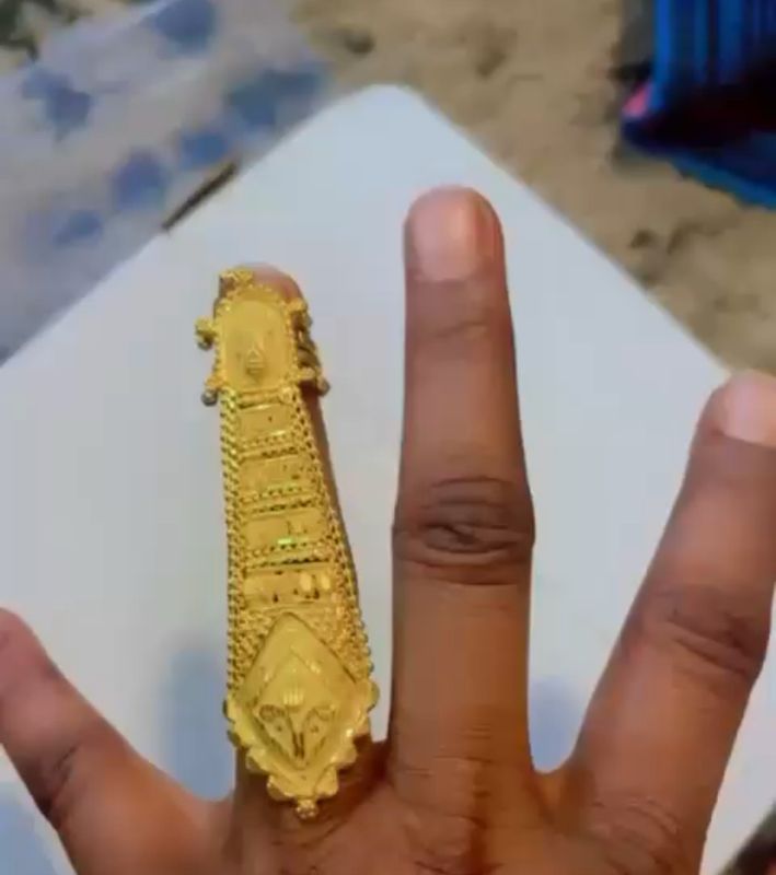 Hafsa Premium Gold Plated Ring