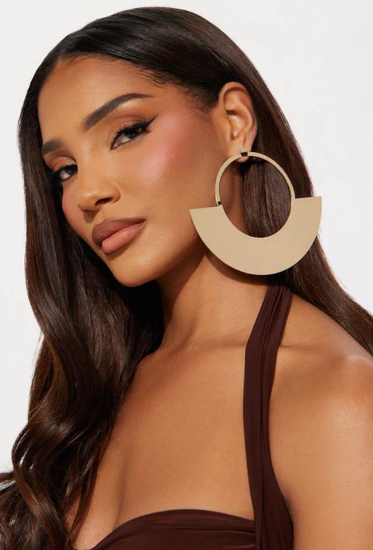 Oversized Hoop Earrings