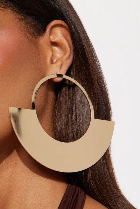 Oversized Hoop Earrings