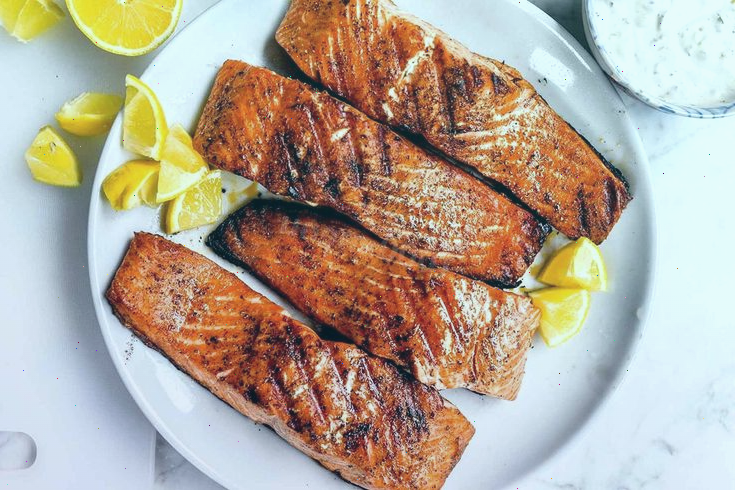 Hiiligrillattu lohi georgialaiseen tapaan