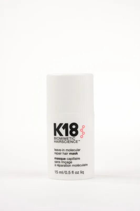 K18 Leave-in Molecular Repair Hair Mask 15ml