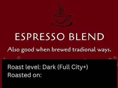 Espresso Blend