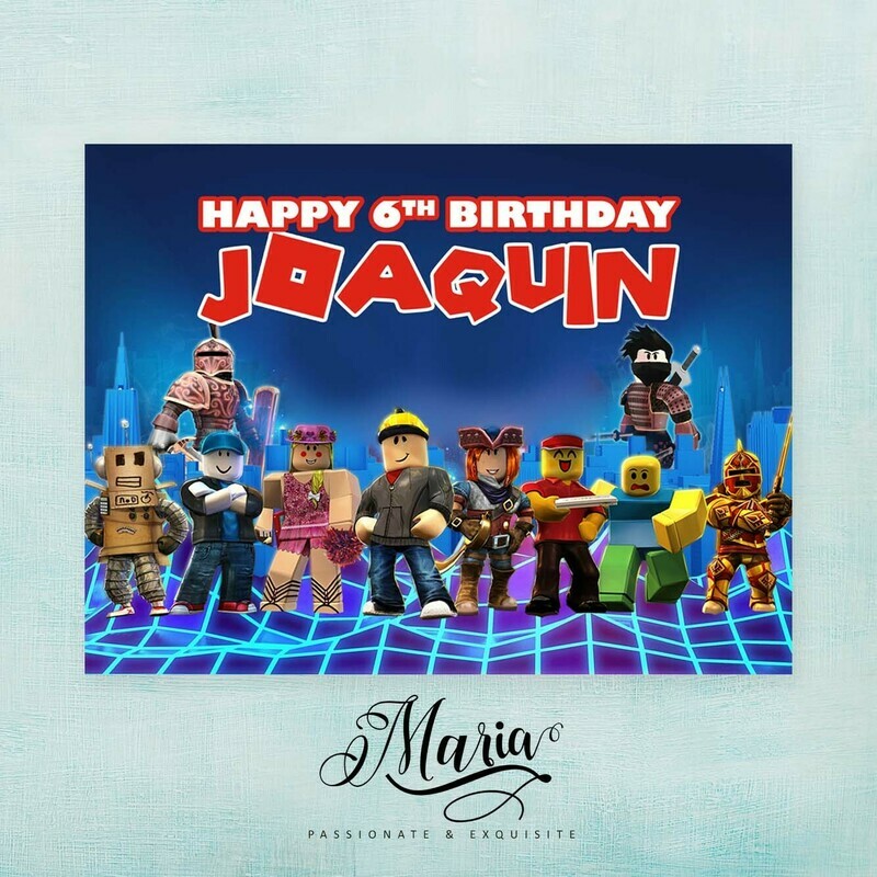 ROBLOX Birthday Banner