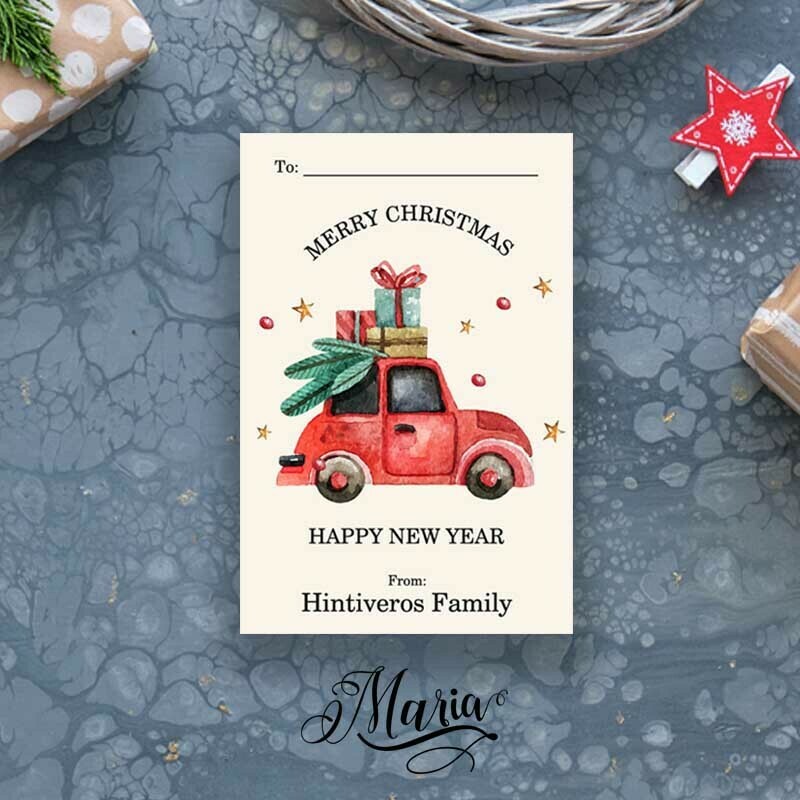 Christmas Gift Tags GT001