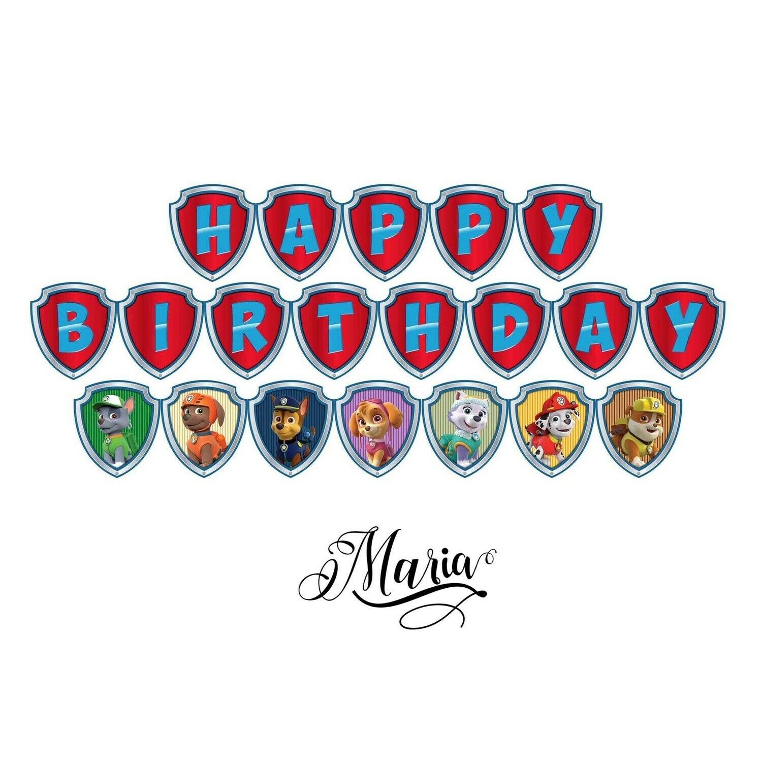 Personalised Bunting Banners