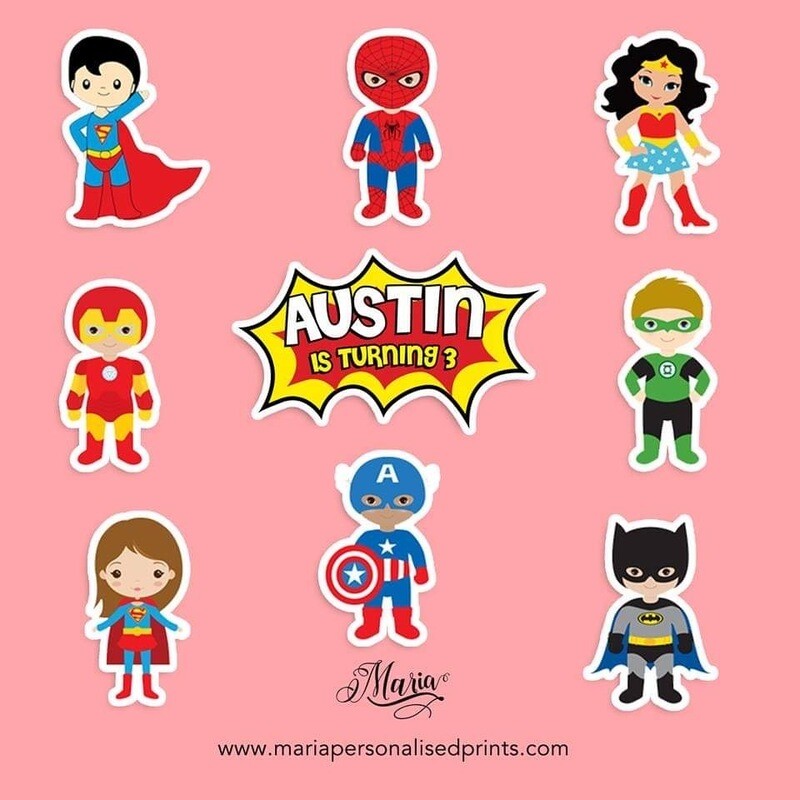 Little Avengers Topper