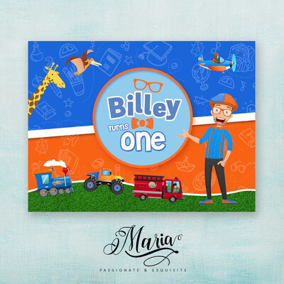 Birthday Banner - Blippi