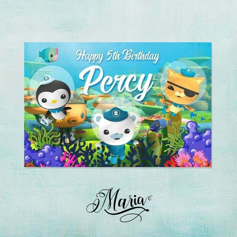 Octonauts Birthday Banner