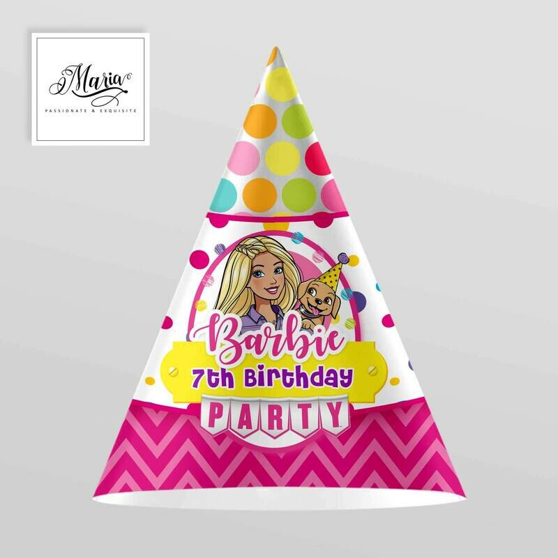 Personalized Barbie Party 2 pcs