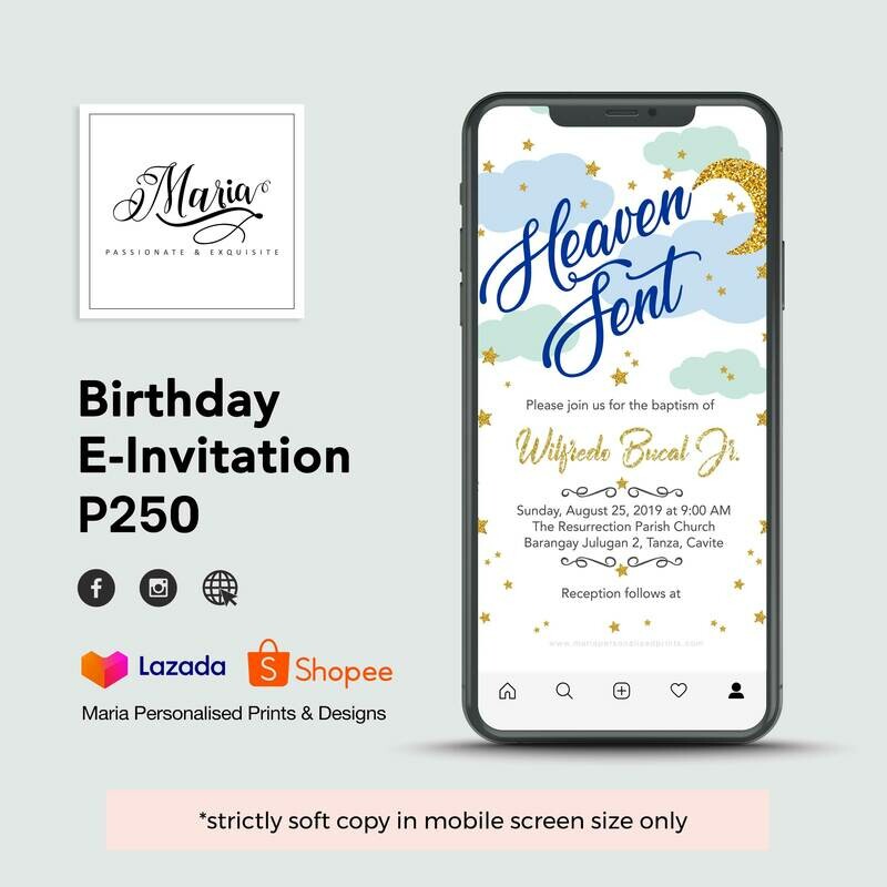 Heaven Scent E-Invitation