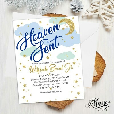 Heaven Scent Invitation Card Set of 14