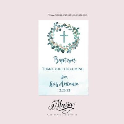 Greenery Souvenir Tags