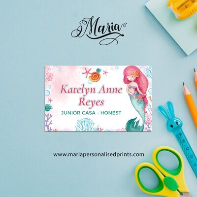 Back-to-School Personalized Stickers S009